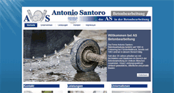 Desktop Screenshot of antonio-santoro.de